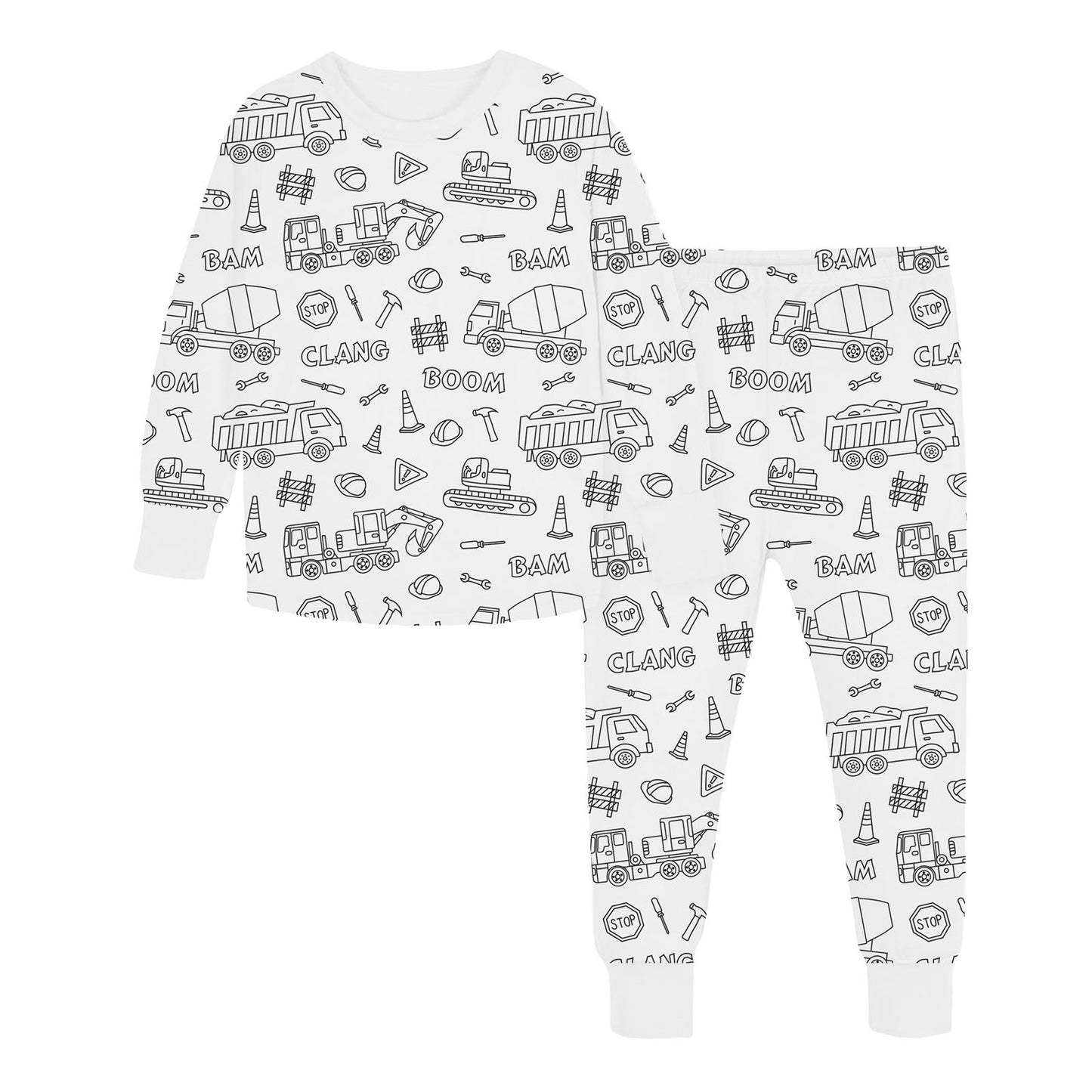 Colorable Pajamas | Two Piece Set | #1 BESTSELLER in 2024