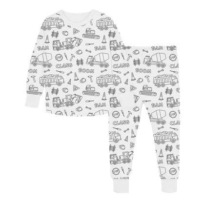 Colorable Pajamas | Two Piece Set | #1 BESTSELLER in 2024