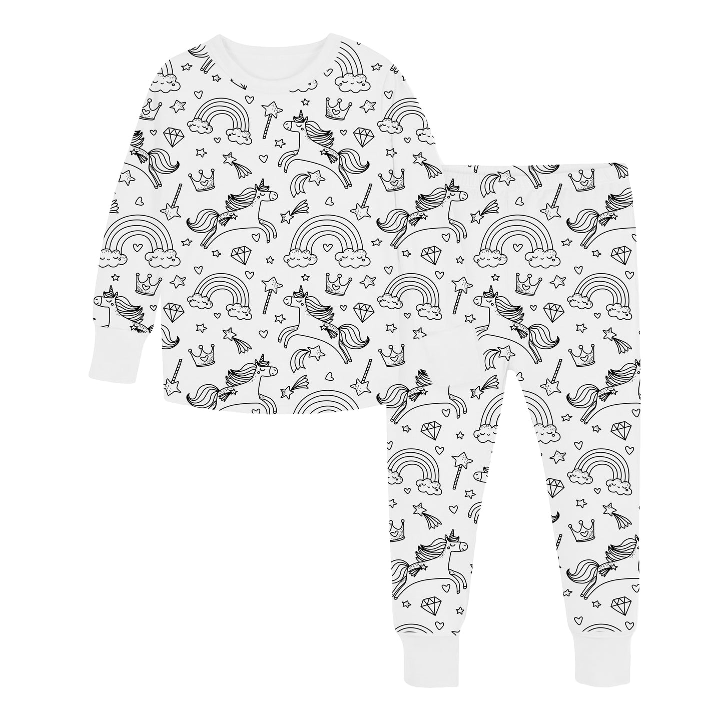 Colorable Pajamas | Two Piece Set | #1 BESTSELLER in 2024