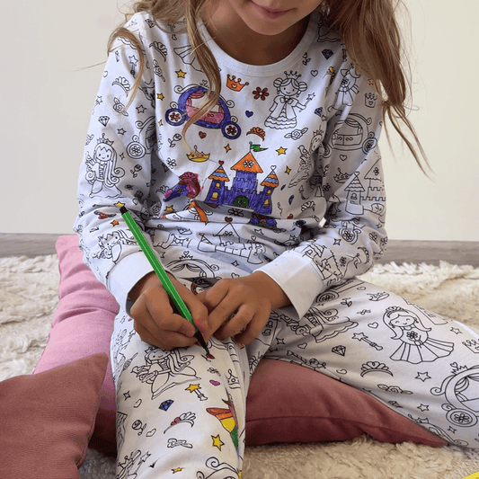 Colorable Pajamas | Two Piece Set | #1 BESTSELLER in 2024