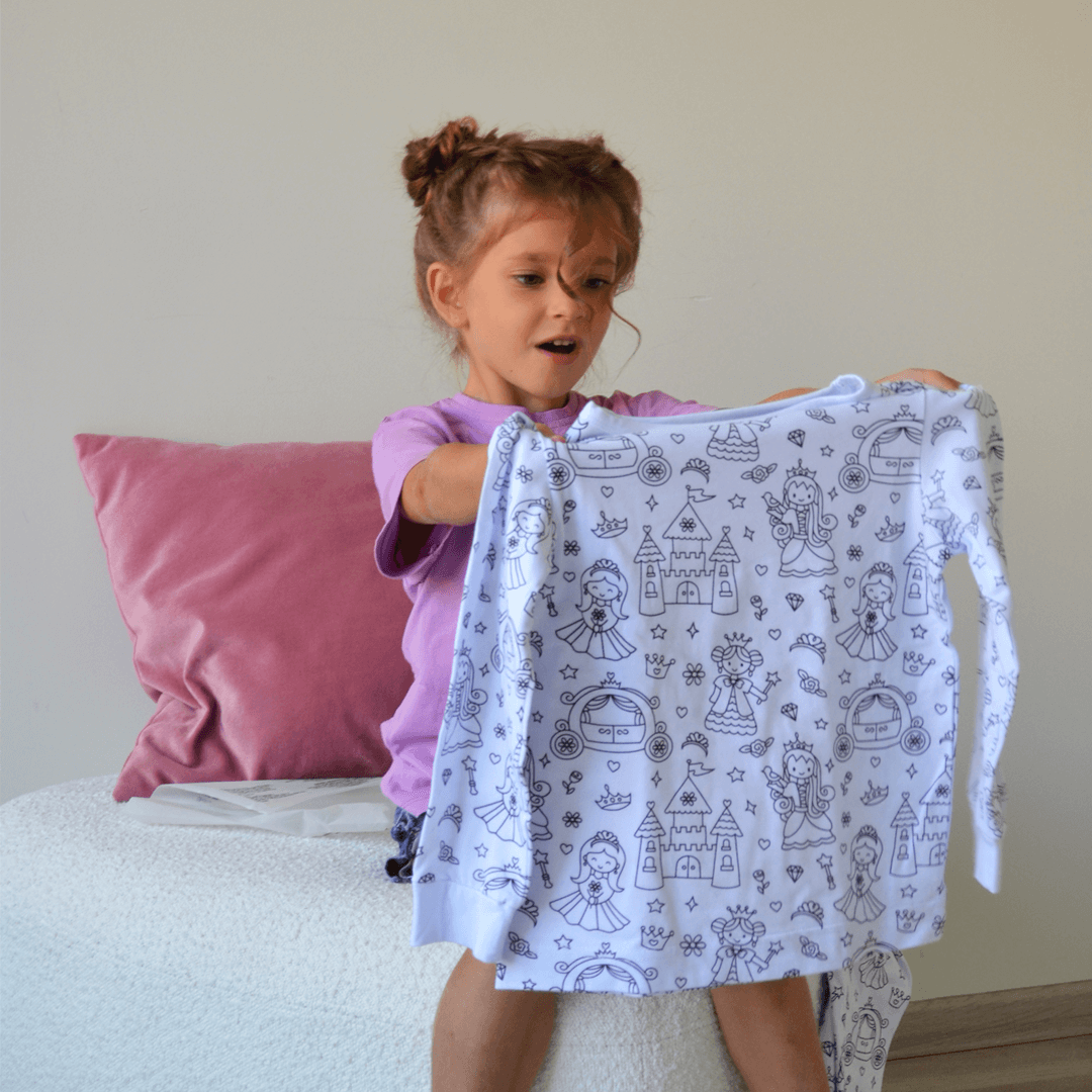 Colorable Pajamas | Two Piece Set | #1 BESTSELLER in 2024